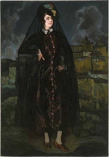  Portrait of Anita Ramerez in Black